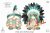 Tribal gnomes clipart, native american headdress