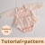 Sewing tutorial: newborn romper photo prop. Pattern baby onesie