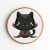 Vampire Cat Cross Stitch Pattern PDF Gift Halloween Decor DIY 1