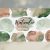 Watercolor Abstract Green Brown Stains / Spots PNG