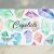 Watercolor Crystal Clipart / Gems Clipart PNG