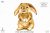 Watercolor bunny clipart png, сute characters, hand drawn graphics