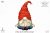 Yoga Gnome clip art, digital clipart png, сute characters