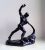 Antique Cast Iron Statuette Blacksmith.Worker. Cast iron figurine