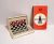 Soviet Pocket Magnetic Chess.Vintage Travel chess Simza.Rare Chess