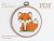Fox cub cross stitch pattern