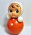 Large Vintage Soviet Doll Roly Poly. Big Musical Doll Anime