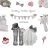 Watercolor wedding wellies clipart. Rain boots for personalised print