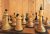 Post-Mordovian Soviet chess set 1960s – Russian wooden chess set vintage