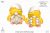 Chick gnome, Easter Gnomes, digital clipart png, сute characters