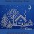 Christmas Night cross stitch machine embroidery design