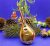 Christmas tree toy Musical Instrument Dombra. Rare glass Toy lute