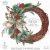 Merry Christmas Wreath Clip Art. Digital Clipart