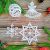 Christmas decorations crochet pattern 4 designs – Lace ornament