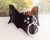 Bat wings submissive collar with lockable buckle for bdsm bondage