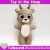 Deer toy Stuffed ITH Pattern Machine embroidery design