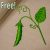 FREE 3d Effect Machine Embroidery Design Peas Pod