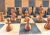 German chess pieces vintage wooden chessmen set