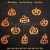 Mini Halloween pumpkin embroidery designs
