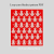 Loop yarn Trees Mosaic blanket pattern PDF
