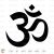 Om Symbol Svg Sanskrit Clipart Png Mantra Cricut file