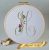 Floral alphabet letter H hand embroidery PDF Ribbon embroidery