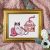 2 lazy cats cross stitch pattern PDF.