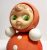 Big Vintage Soviet Doll Roly Poly. Large Musical Doll Anime