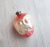 Vintage Russian glass Christmas ornament Owl – Soviet New Year Tree decor toy thick glass