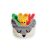 Crochet animal wolf basket pattern pdf
