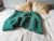 Emerald Green Blanket,Chenille Bedspread,Minimalistic Blanket