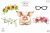 Pig with flowers clipart PNG floral crown pig with flowers glasses