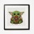 Baby Yoda cross stitch. Star Wars cross stitch pattern PDF