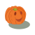 Halloween pumpkin illustration.