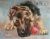 (SOLD) Little German Shepherd Puppy Oil Painting
