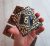 Soviet vintage address number plate 6 – apartment door number sign decorative