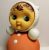 Large Vintage Soviet Toy Roly Poly. Big Musical Doll Anime. 不倒翁