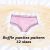 Ruffle panties pattern, Linen panties sewing pattern plus size