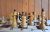 Queens Gambit final match wooden Russian chess set vintage
