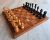 Small wooden chess set USSR – Old Soviet chess 1960s vintage