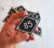 Black rhomb small 85 number sign vintage