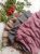 Hand knitted snood scarf for women.