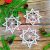 Crochet snowflakes pattern – Christmas snowflake ornament large