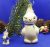 Antique Christmas glass Toy Bunny Hare Rabbit. Glass Vintage Toy