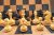 Wooden tournament chess pieces set USSR – Soviet grandmaster weighted chessmen vintage
