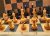 Russian tournament big weighted chess pieces vintage