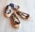 Twins kids sneakers vintage blue brown Soviet sport shoes 1983 made