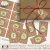 Vintage Christmas Advent Calendar Tags Printable CDT2S