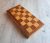 Chess board only – Soviet wooden folding chess box vintage