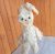 Soviet vintage hanging decor Fox toy plush doll